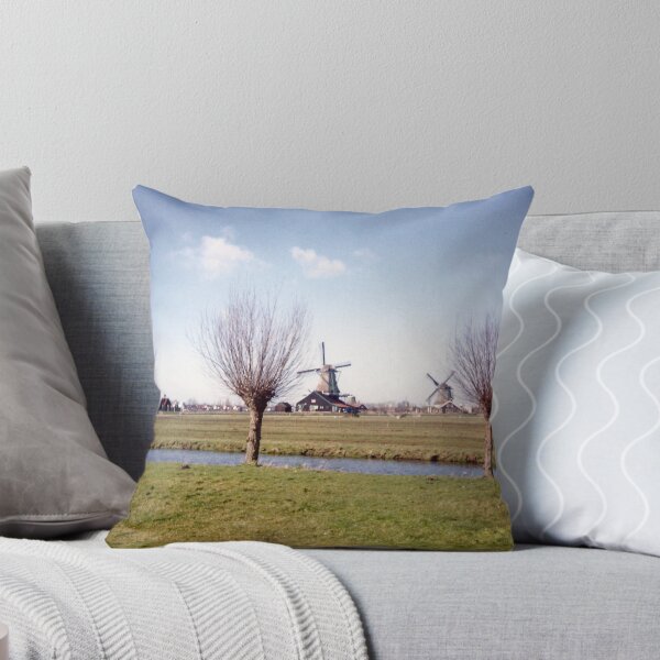 Item preview, Windmills Working in Volendam, Netherlands designed and sold by NatashaHartling.
