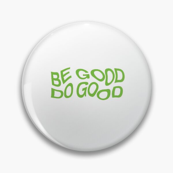Item preview, 'BE GOOD DO GOOD' Aesthetic Trendy Green Pinterest Quote designed and sold by DesignsByAz.
