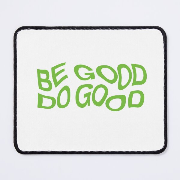 Item preview, 'BE GOOD DO GOOD' Aesthetic Trendy Green Pinterest Quote designed and sold by DesignsByAz.