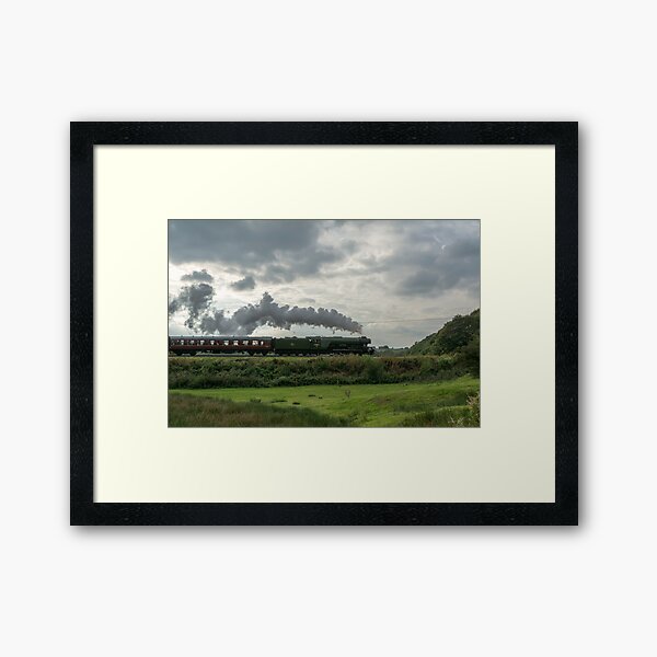 Flying Scotsman. Framed Art Print