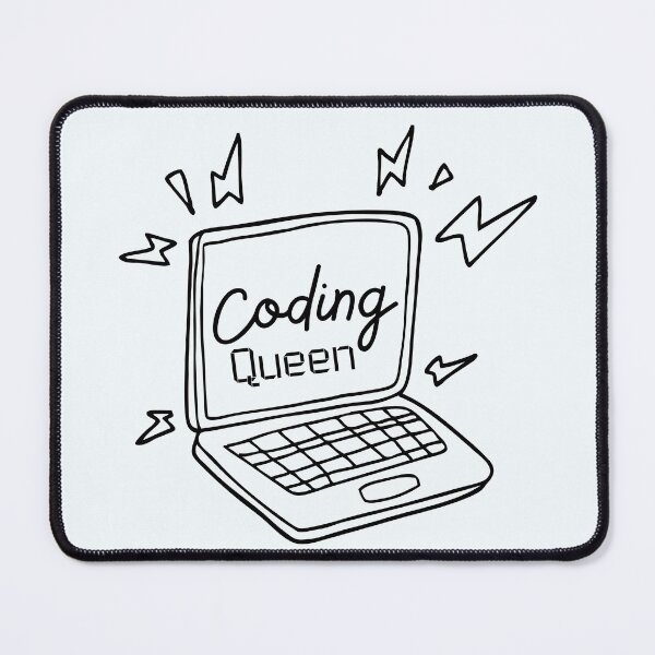 Item preview, Coding Queen| women in tech Support Women in Tech| like a girl software engineer developer programmer steminist computer science STEM designed and sold by brinikki.