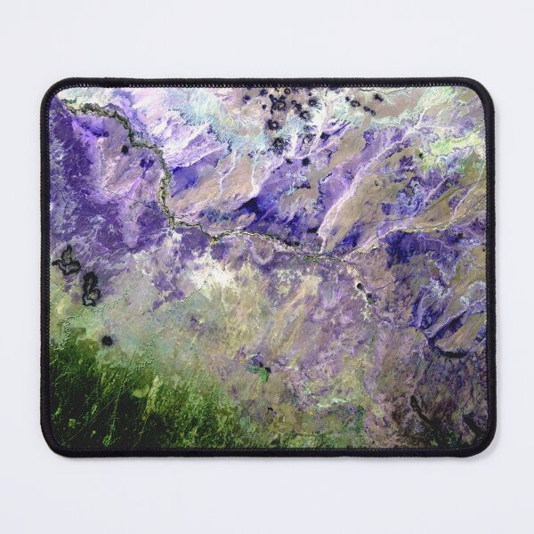 Item preview, Purple Grey Green Abstract Painting, Arizona USA designed and sold by BEyourself be.