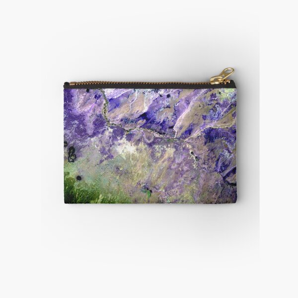Item preview, Purple Grey Green Abstract Painting, Arizona USA designed and sold by BEyourself be.