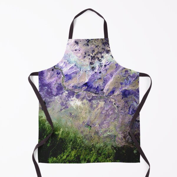 Item preview, Purple Grey Green Abstract Painting, Arizona USA designed and sold by BEyourself be.