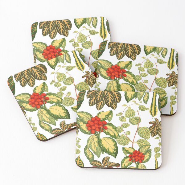 Item preview, Urban jungle house plants botanical pattern cottagecore aesthetic designed and sold by PG Illustration.