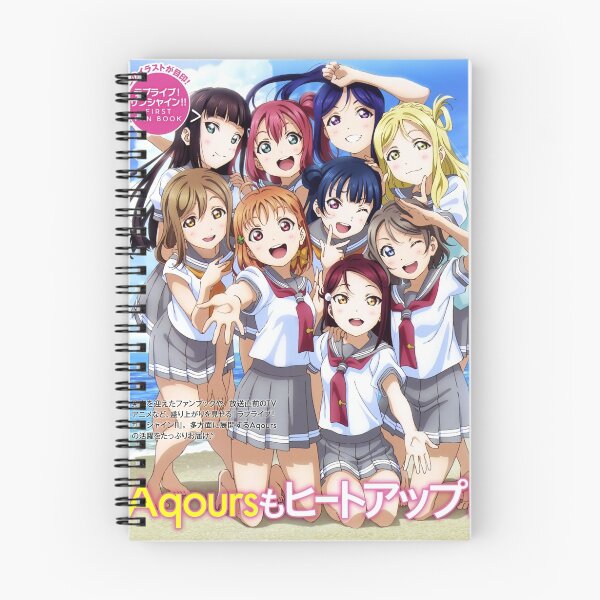 Item preview, Love Live! Sunshine!!! Aqours Fanbook Poster designed and sold by FlareTheVulpix.