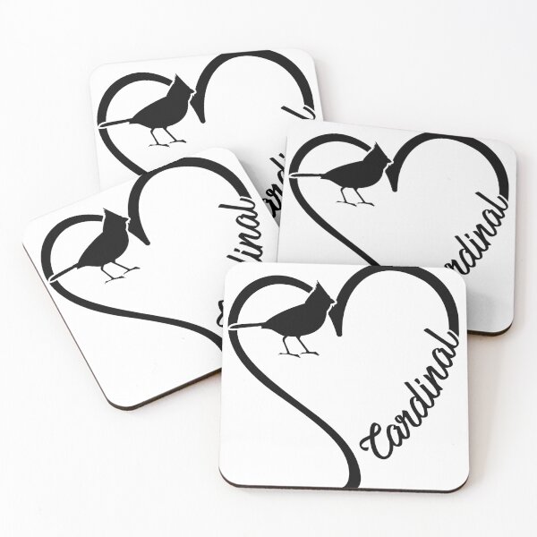 Item preview, Animal Heart Cardinal designed and sold by NgocLanDesign.