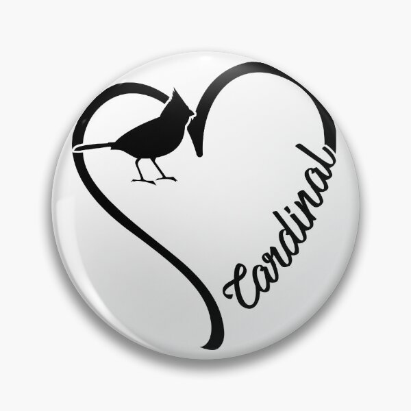 Item preview, Animal Heart Cardinal designed and sold by NgocLanDesign.