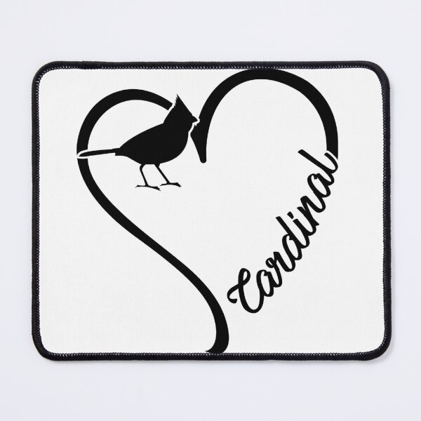 Item preview, Animal Heart Cardinal designed and sold by NgocLanDesign.