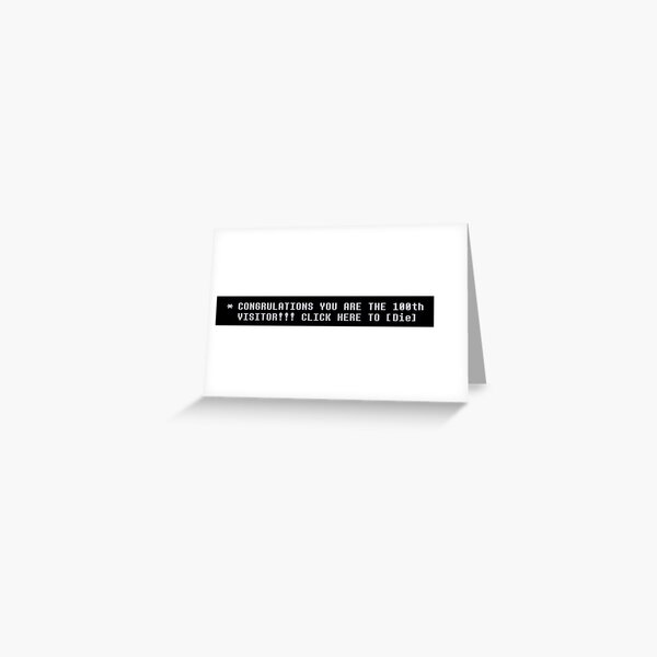 Item preview, Spamton battle quote - CONGRATULATIONS YOU ARE THE 100TH VISITOR!!! CLICK HERE TO [Die] designed and sold by hannahbanan-ah.