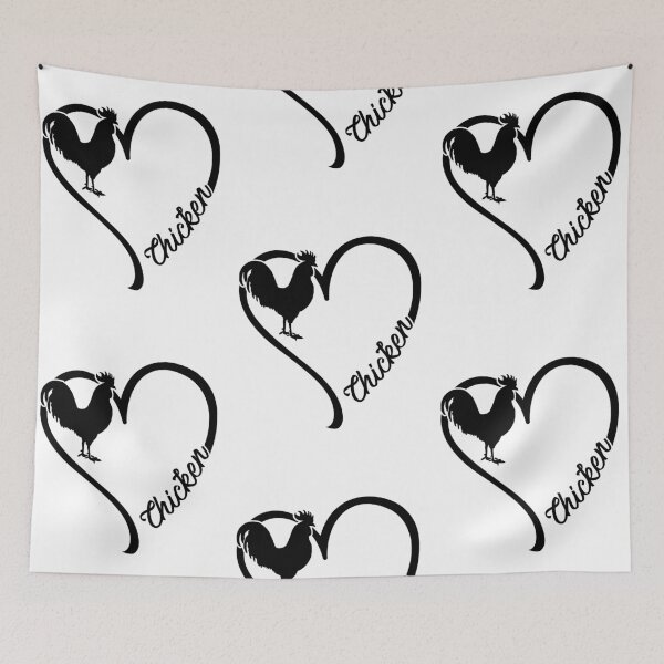 Item preview, Animal Heart Chicken designed and sold by NgocLanDesign.