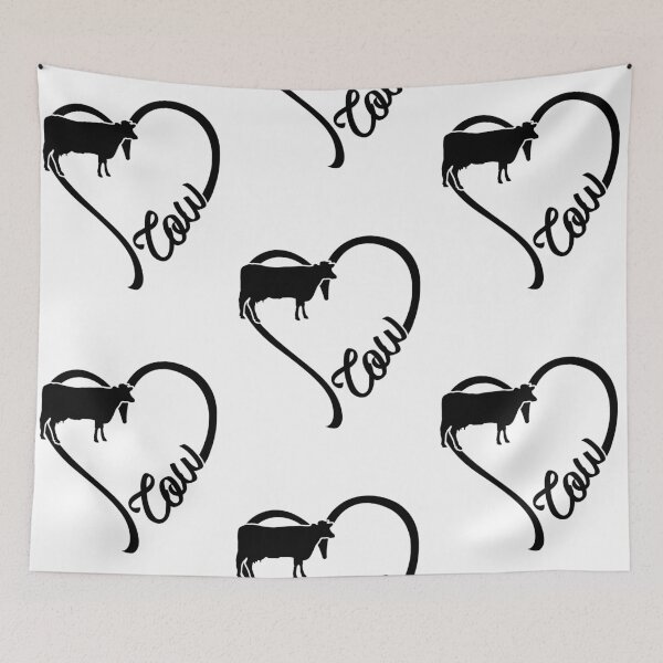 Item preview, Animal Heart Cow designed and sold by NgocLanDesign.