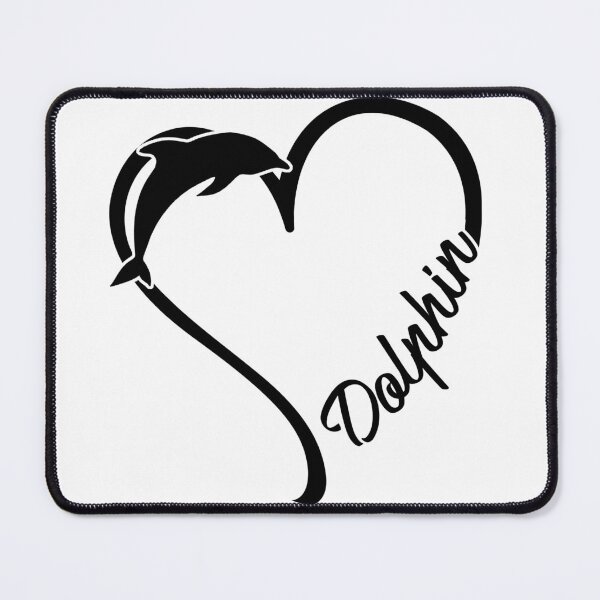 Item preview, Animal Heart Dolphin designed and sold by NgocLanDesign.