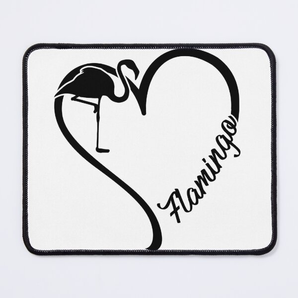 Item preview, Animal Heart Flamingo designed and sold by NgocLanDesign.