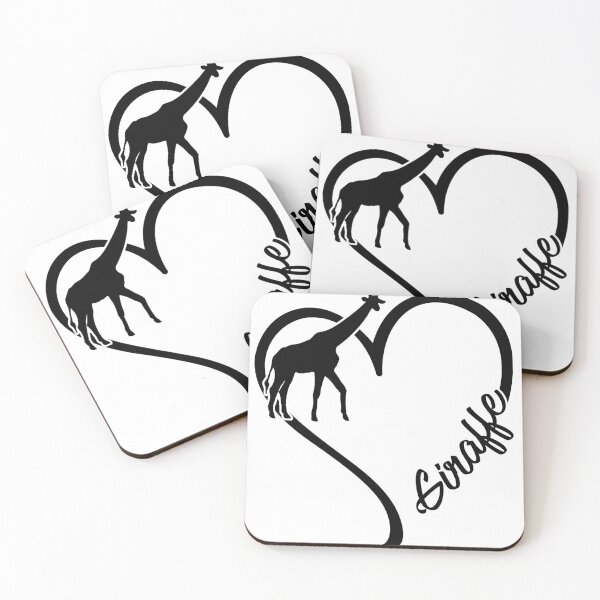 Item preview, Animal Heart Giraffe designed and sold by NgocLanDesign.