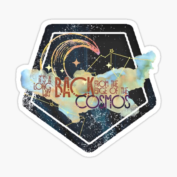 Item preview, It's a long way back from the edge of the cosmos designed and sold by TheBecksiest.