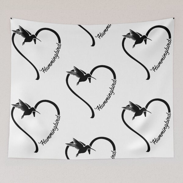 Item preview, Animal Heart Hummingbird designed and sold by NgocLanDesign.