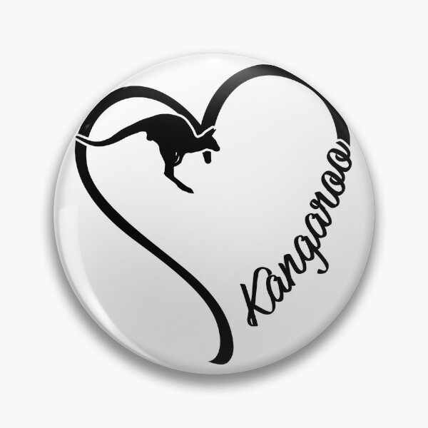 Item preview, Animal Heart Kangaroo designed and sold by NgocLanDesign.