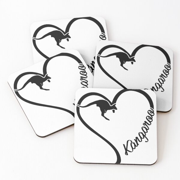 Item preview, Animal Heart Kangaroo designed and sold by NgocLanDesign.