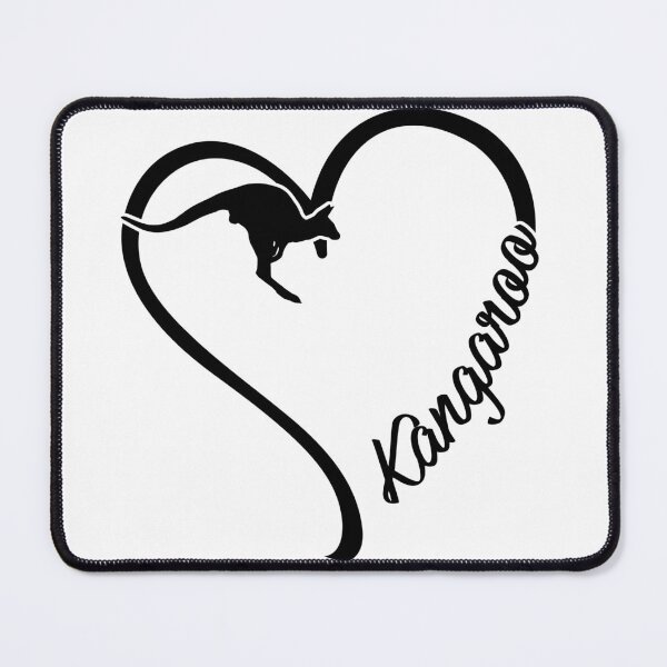 Item preview, Animal Heart Kangaroo designed and sold by NgocLanDesign.
