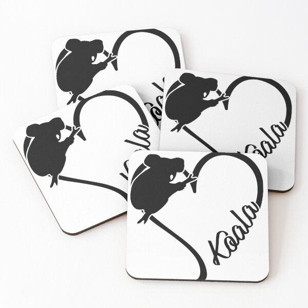 Item preview, Animal Heart Koala designed and sold by NgocLanDesign.