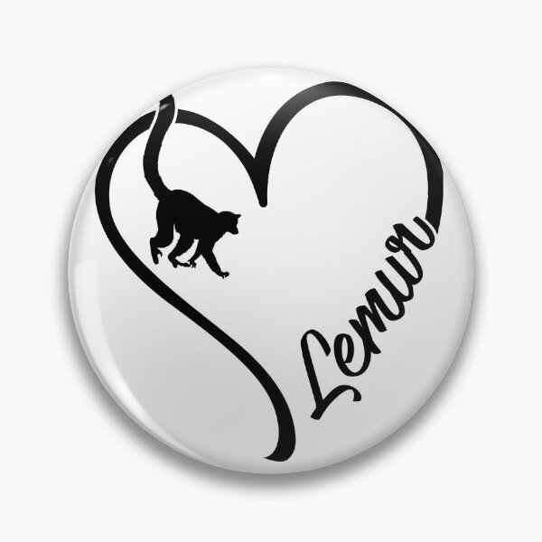 Item preview, Animal Heart Lemur designed and sold by NgocLanDesign.