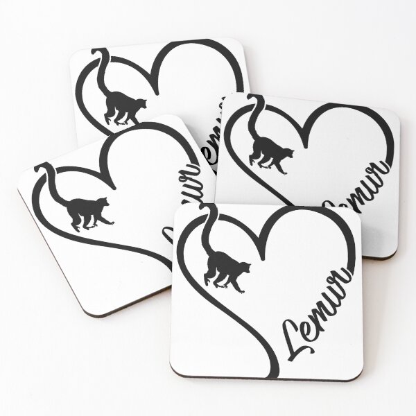 Item preview, Animal Heart Lemur designed and sold by NgocLanDesign.