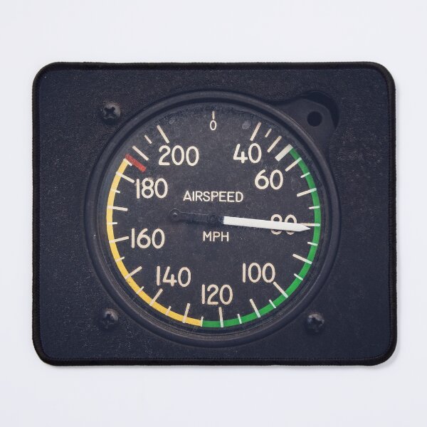 Item preview, Vintage Airspeed Gauge designed and sold by Leslie Banks.
