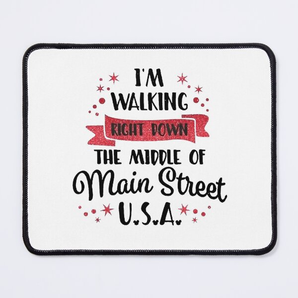 Item preview, I'm Walking Right Down the Middle of Main Street designed and sold by SamaulMani.
