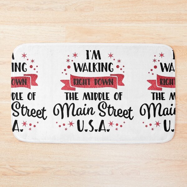 Item preview, I'm Walking Right Down the Middle of Main Street designed and sold by SamaulMani.