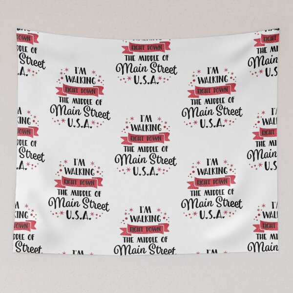 Item preview, I'm Walking Right Down the Middle of Main Street designed and sold by SamaulMani.