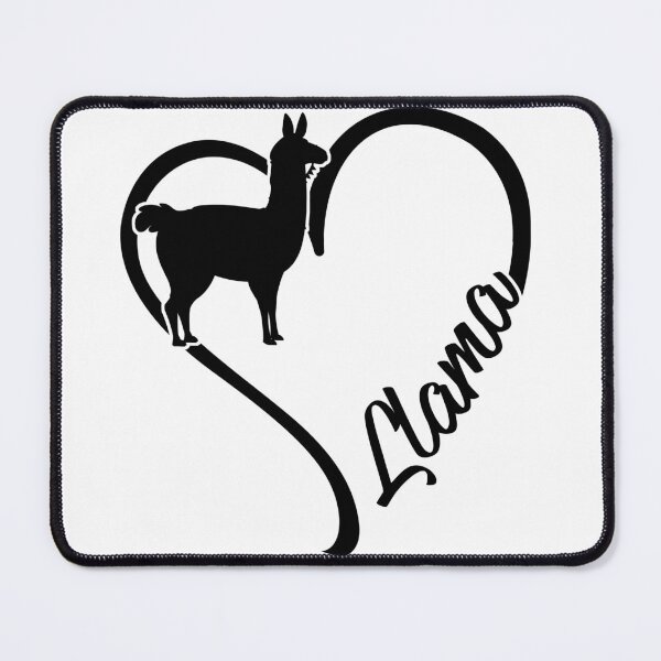 Item preview, Animal Heart Llama designed and sold by NgocLanDesign.