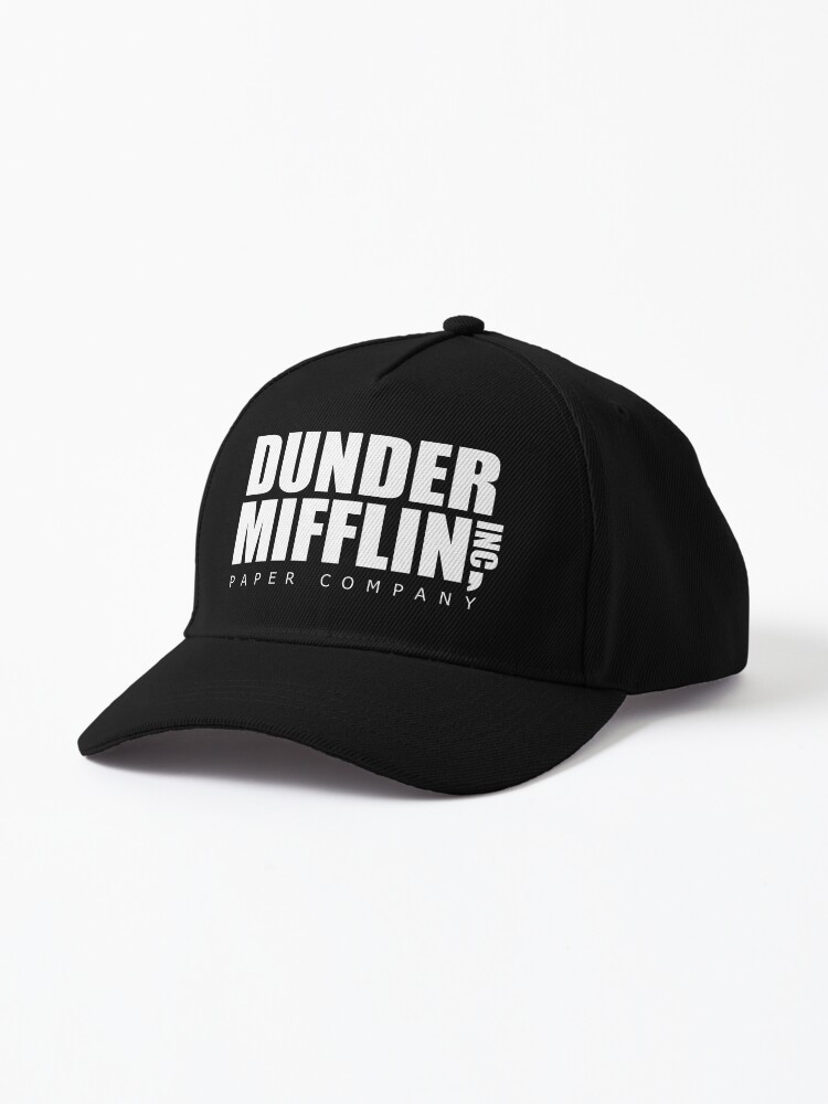 TOP LEVEL APPAREL Dunder Mifflin Inc Logo Embroidered Low Profile Soft Crown Unisex Baseball Dad Hat