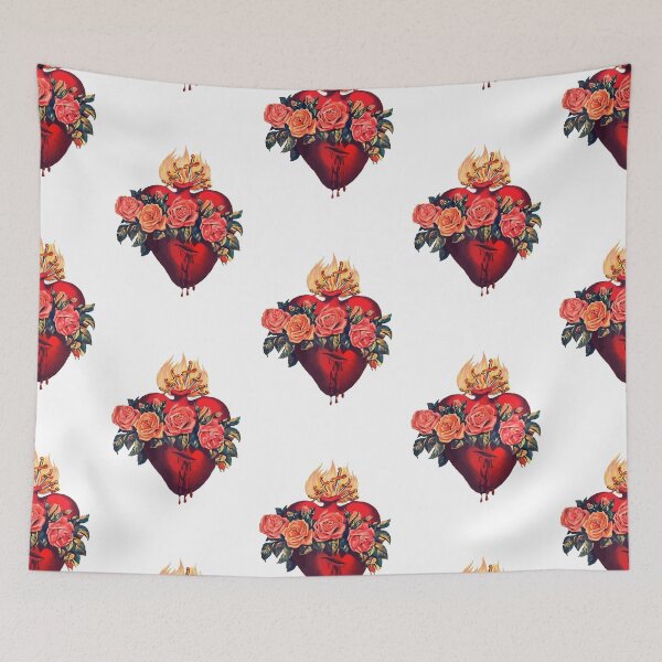 Item preview, Immaculate Heart of Mary Vintage Blesed Catholic designed and sold by SamaulMani.