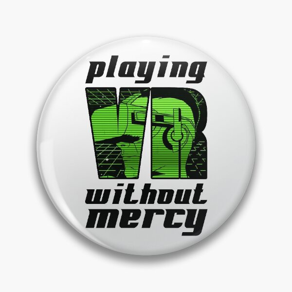 Item preview, Virtual reality playing VR without mercy green designed and sold by Denis Rösler.