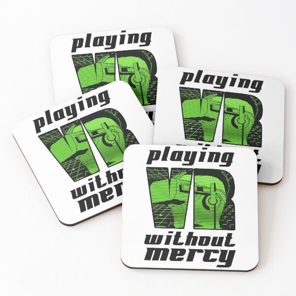 Item preview, Virtual reality playing VR without mercy green designed and sold by Denis Rösler.