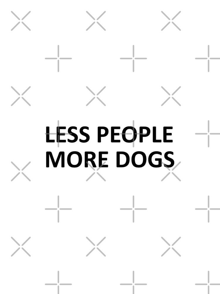 Thumbnail 4 of 4, iPhone Case, Less People More Dogs designed and sold by 1LineDesigns.
