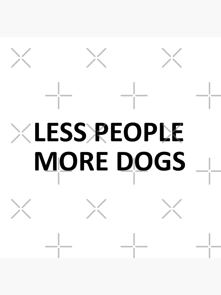 Thumbnail 5 of 5, Coasters (Set of 4), Less People More Dogs designed and sold by CJC Designs.