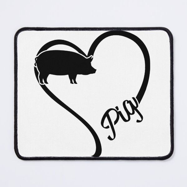 Item preview, Animal Heart Pig designed and sold by NgocLanDesign.