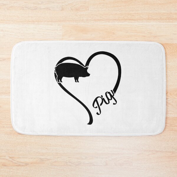 Item preview, Animal Heart Pig designed and sold by NgocLanDesign.