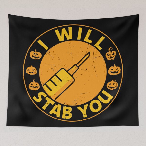 Item preview, I will stab you ghost  designed and sold by Onerous283.