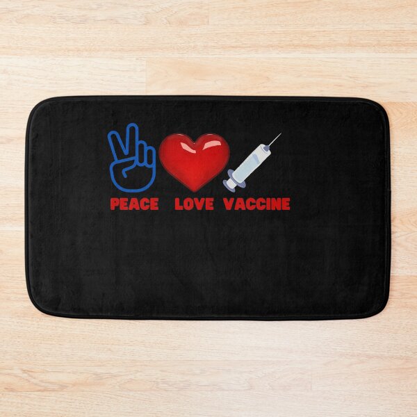 Item preview, Peace Love and Vaccine designed and sold by Peter Stawicki.