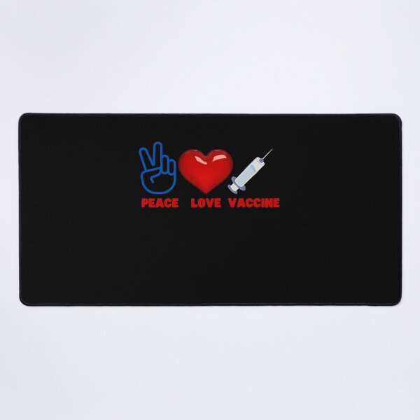Item preview, Peace Love and Vaccine designed and sold by Peter Stawicki.