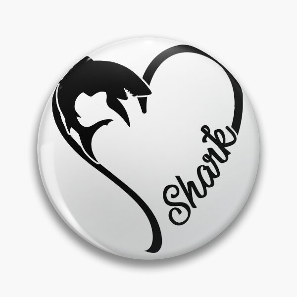 Item preview, Animal Heart Shark designed and sold by NgocLanDesign.