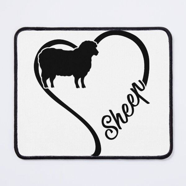 Item preview, Animal Heart Sheep designed and sold by NgocLanDesign.