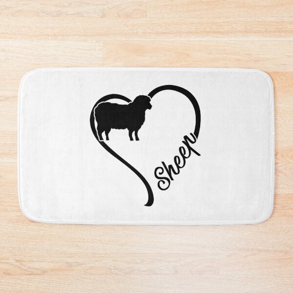 Item preview, Animal Heart Sheep designed and sold by NgocLanDesign.