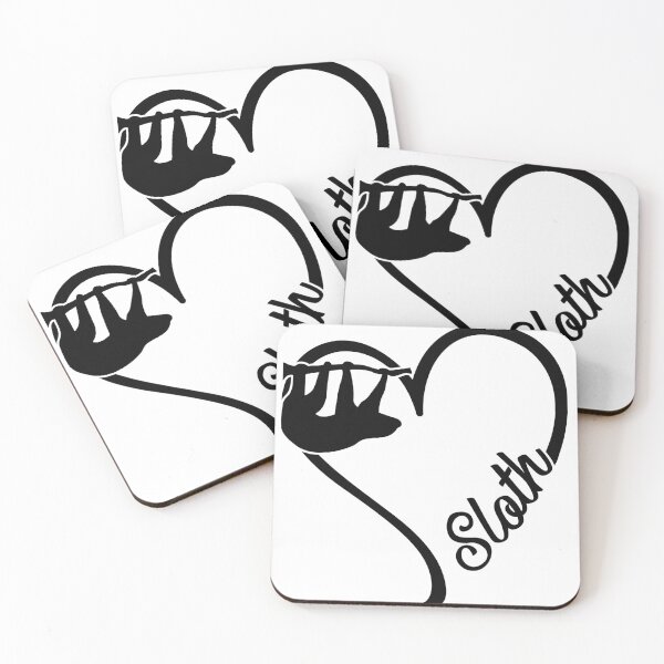 Item preview, Animal Heart Sloth designed and sold by NgocLanDesign.