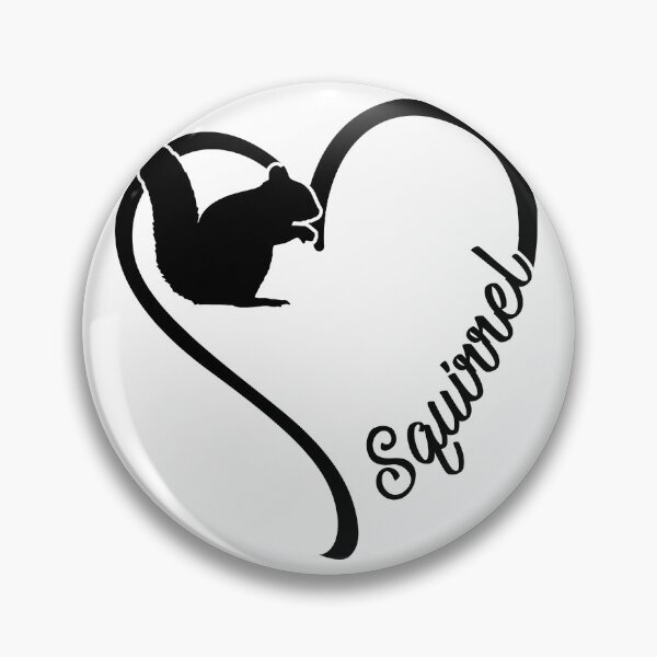 Item preview, Animal Heart Squirrel designed and sold by NgocLanDesign.
