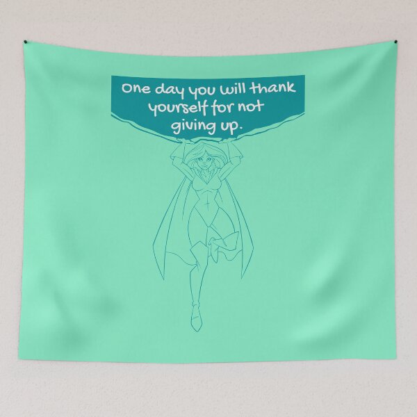 Item preview, One day you will thank yourself for not giving up girl designed and sold by Boleirov.