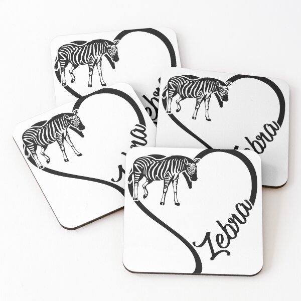 Item preview, Animal Heart Zebra designed and sold by NgocLanDesign.